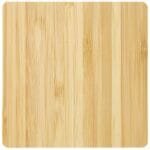 Custom FSC® 100% Bamboo Wireless Charging Pad with Dual Outputs - 1