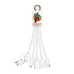 Custom "FUSION" Charging Cable With 2 Port USB Hub - 9