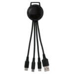 Custom Light Up Color Two Tone 3-in-1 Charging Cable - 7