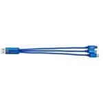 Custom Metallic 3-In-1 Charging Cable - 4