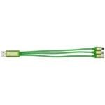 Custom Metallic 3-In-1 Charging Cable - 8