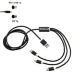 Custom Realm 3-in-1 Long Charging Cable - 4