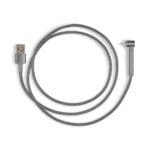 Custom Side Kick Charging Cable - Medium Grey - 1