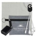 Custom "Sundale" Mobile Tech Kit Charging Cables