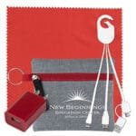 Custom "Sundale" Mobile Tech Kit Charging Cables