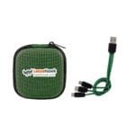 Custom Textured 3-in-1 Charging Cable Set - 4