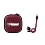 Custom Textured 3-in-1 Charging Cable Set - 8