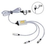 Custom Traverse 3-in-1 Charging Cable - 6
