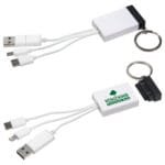 Custom Triplet 3-in-1 Charging Cable with Screen Cleaner - 6
