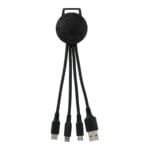 Custom Two Tone 3-in-1 Charging Cable - 5