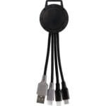 Custom Two Tone Dual Input 3-in-1 Charging Cable - 5