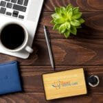 Custom UL Bamboo Boost Power Bank - 5