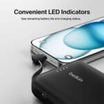 Custom Belkin Power Bank 10K with Integrated Cable - 8