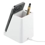 Custom Wireless Charging Pen Holder w/ Dual Outputs - 2