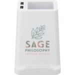 Custom Wireless Charging Pen Holder w/ Dual Outputs - 7