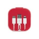 Custom 3 Piece Charging Cable Set with Phone Holder - 1