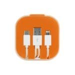 Custom 3 Piece Charging Cable Set with Phone Holder - 5