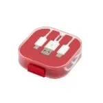 Custom 3 Piece Charging Cable Set with Phone Holder - 6