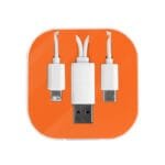 Custom 3-in-1 Charging Cable With Phone Stand 2.0 - 5