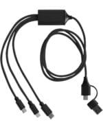 Custom 3-in-1 Charging Cable with Dual Input - 3