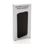 Custom High Density 10.000 mAh Pocket Powerbank - Black - 7