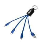 Custom Jellyfish Light-Up Braided Charging Cable - 5