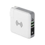 Custom Monterey 6700 mAh Wall Adapter Powerbank / Wireless Charger - 7