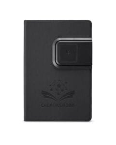 Custom Refillable Journal with Wireless Charging Panel