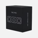 Custom Trio Pro - 3-In-1 Travel Charger With Case - Black - 4