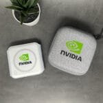 Custom Trio Pro - 3-In-1 Travel Charger With Case - White - 4