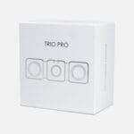 Custom Trio Pro - 3-In-1 Travel Charger With Case - White - 7