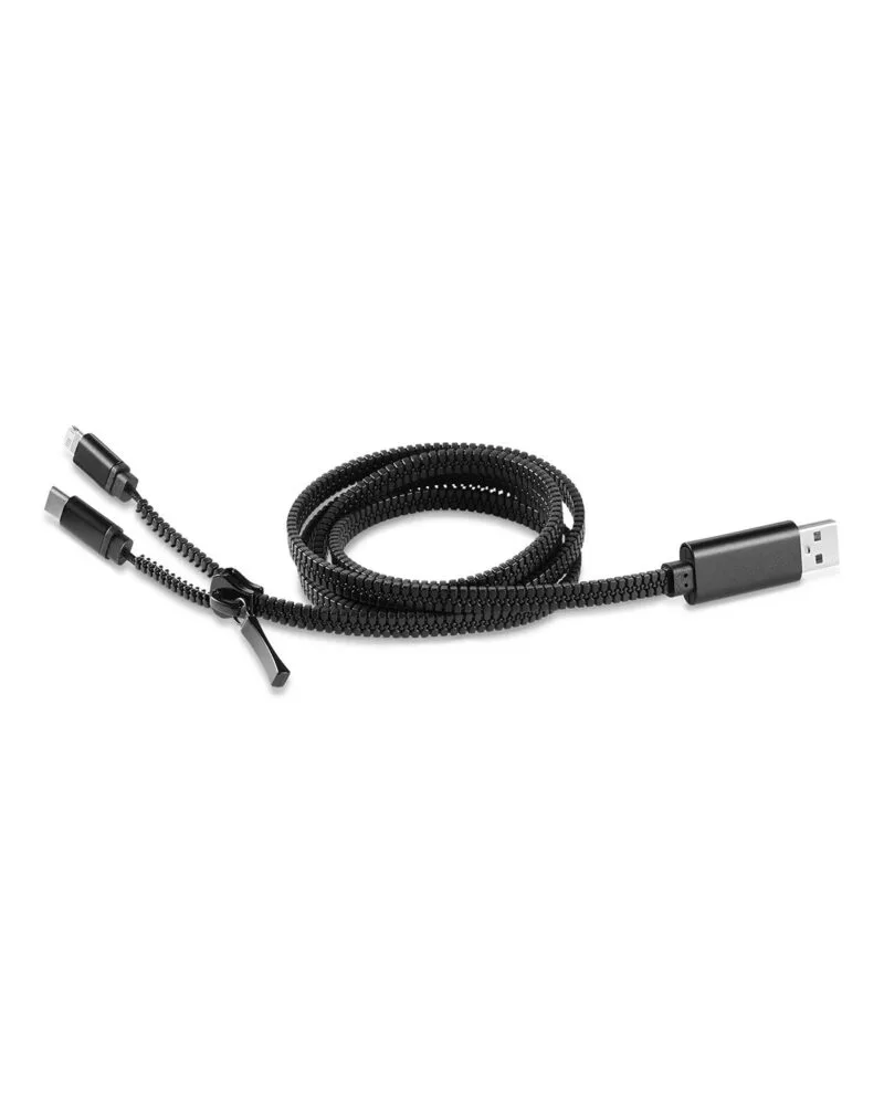 Custom Zipper Charging Cable. - 2