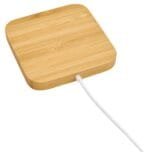 Custom Good Value™ Bamboo Magnet-Hold 15W Wireless Charger - 3