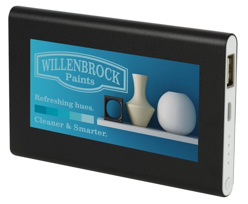 Custom Good Value™ Compact Aluminum Power Bank 4000 mAh - 1