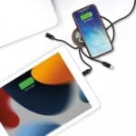 Custom SCX Innovative Design™ 5-in-1 Bamboo 5W Wireless Charging Cable - 2