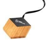 Custom SCX Innovative Design™ Bamboo 10W Hexa Wireless Charger