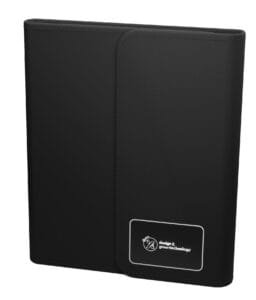 Custom SCX Innovative Design™ Wireless Charging Notebook A5 with Power Bank 4000 mAh