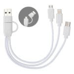 Custom Tribune 3-in-1 Charging Cable - 1