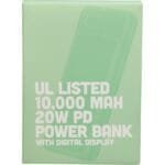 Custom UL Listed 10000 mAh 20W Digital Display PowerBank - 9