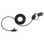 Custom 5-in-1 Recycled Long Charging Cable - 2