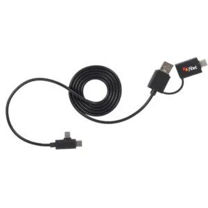 Custom 5-in-1 Recycled Long Charging Cable