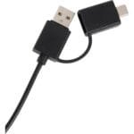 Custom 5-in-1 Recycled Long Charging Cable - 5