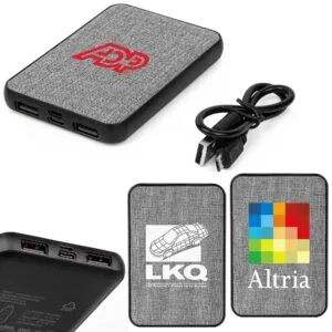 Custom 5000mAh Manchester RPET Power Bank