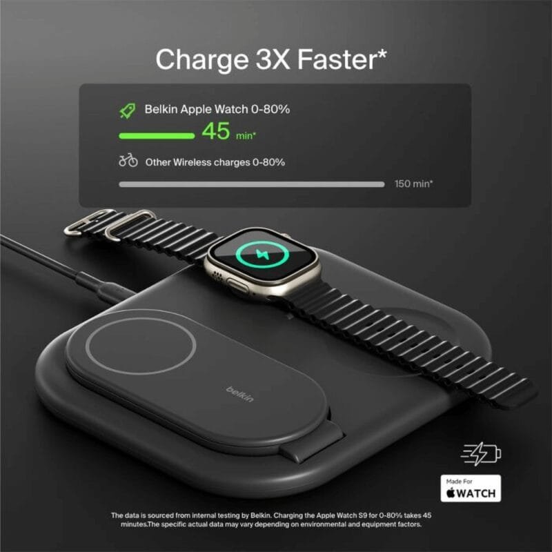 Custom Belkin 3" 1 Magnetic Wireless Charger - 3
