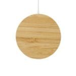 Custom FSC® 100% Bamboo MagClick™ Fast Wireless Charging Pad - 7