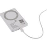 Custom MI Power 5000 mAh MagClick™ 15W Wireless Power Bank - 6