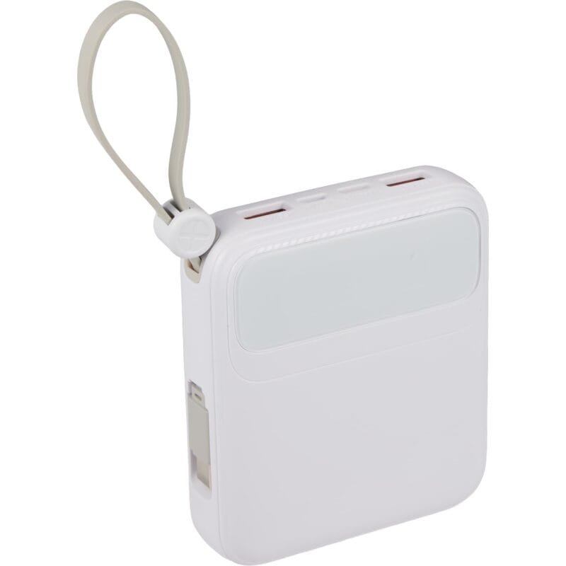 Custom PWR Boost 10000 mAh 20W PD Power Bank w/ Cables - 4