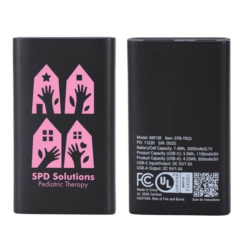 Custom Triumph 2000mAh UL-Listed Power Bank - 2