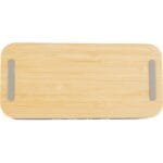 Custom Boost Fabric and Bamboo Wireless Charging Speaker - 7