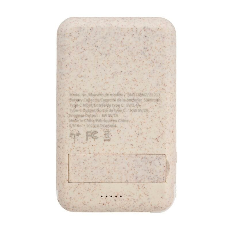 Custom EarthTrendz Magnetic Wireless Power Bank - 4